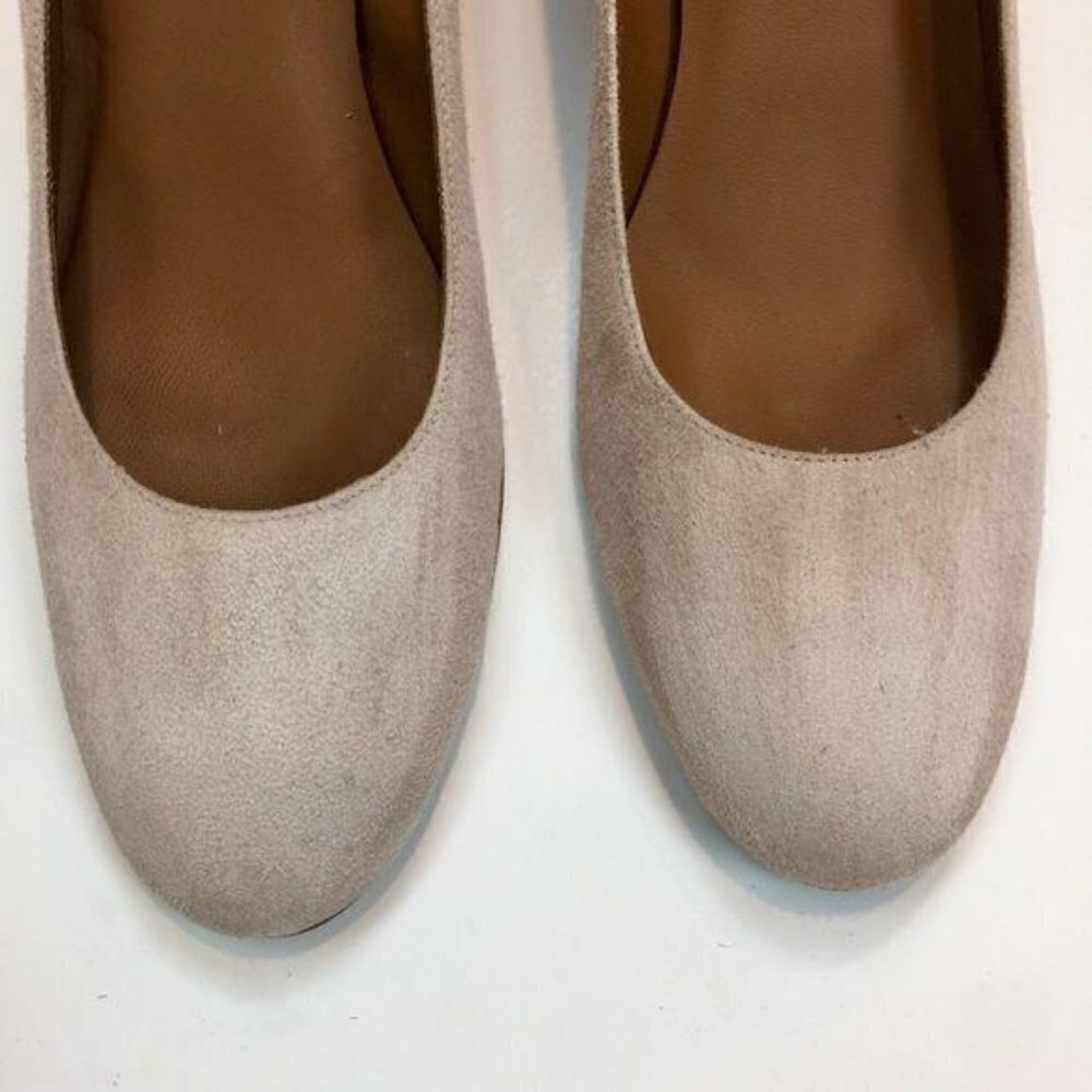 Margaux The Heel Suede Block Heels Sz 12.5 - Picture 7 of 13